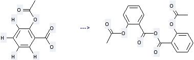 The Acetylsalicylic anhydride can be obtained by 2-Acetoxy-benzoic acid.
